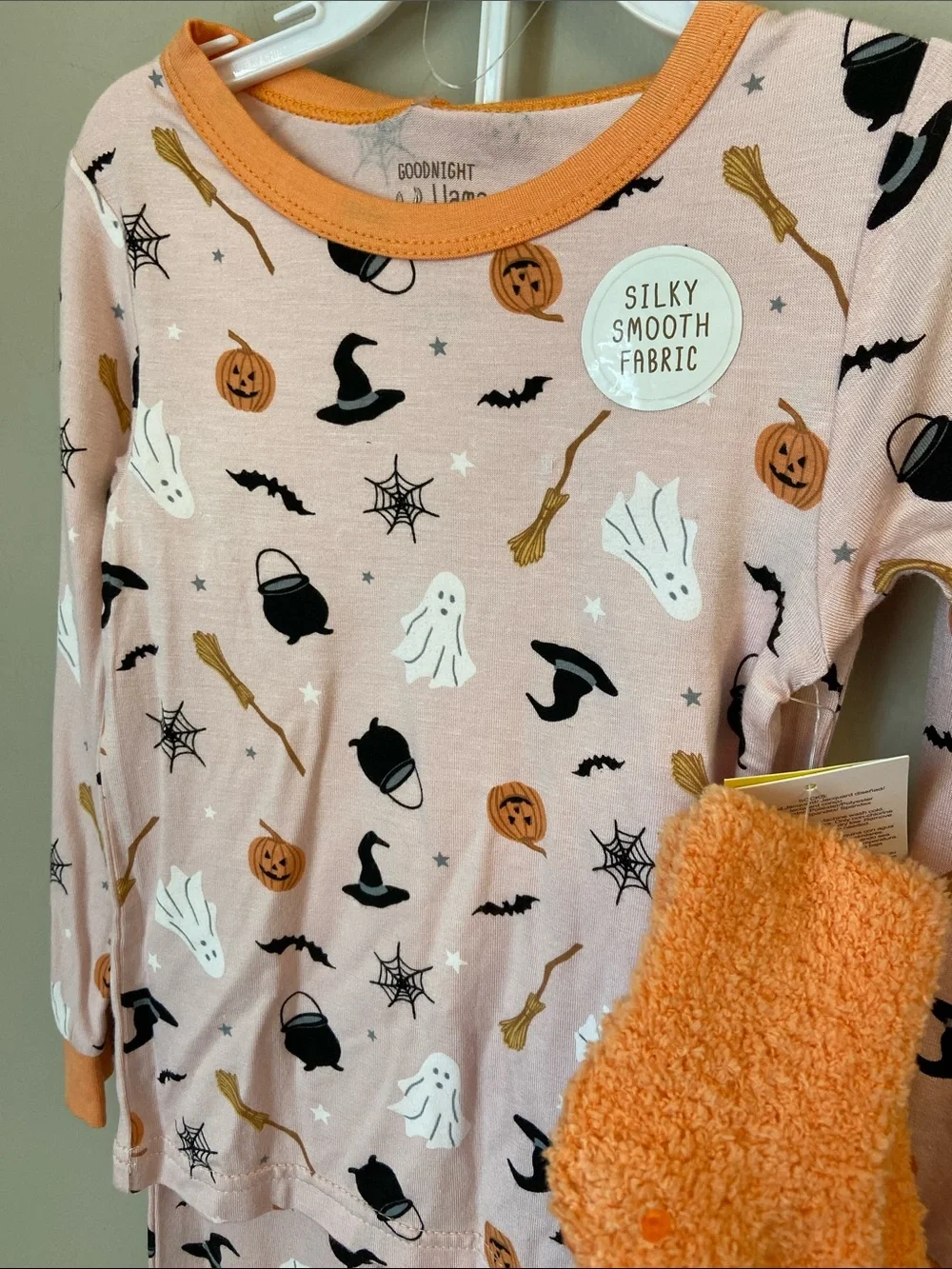 Goodnight Llama Kids Halloween-Print Pajama 3 Piece Set, 18 Months, NWT